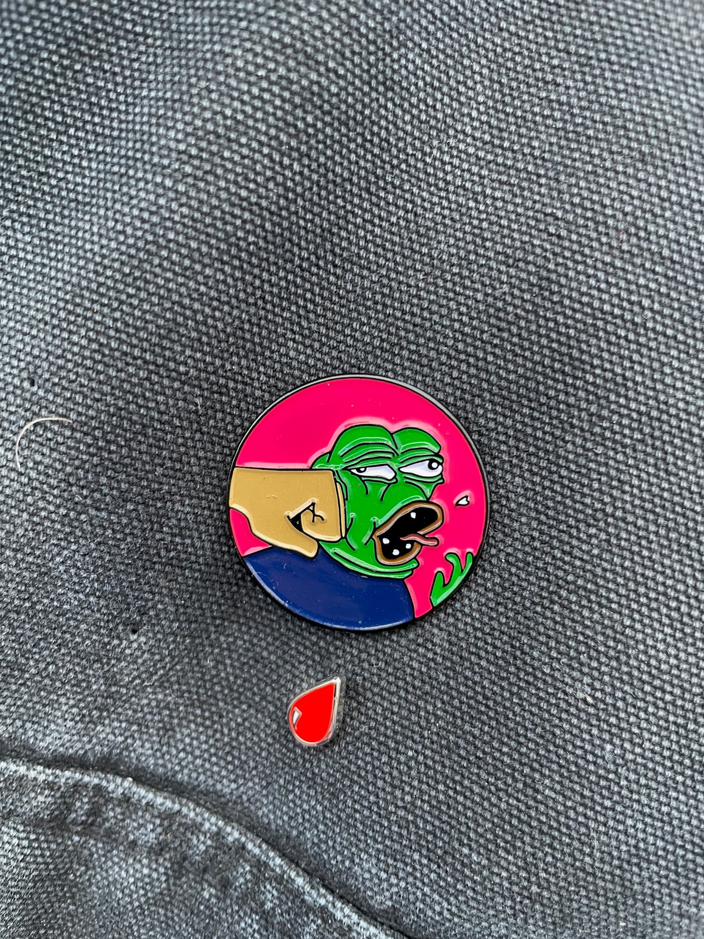 Punching Pepe Pin