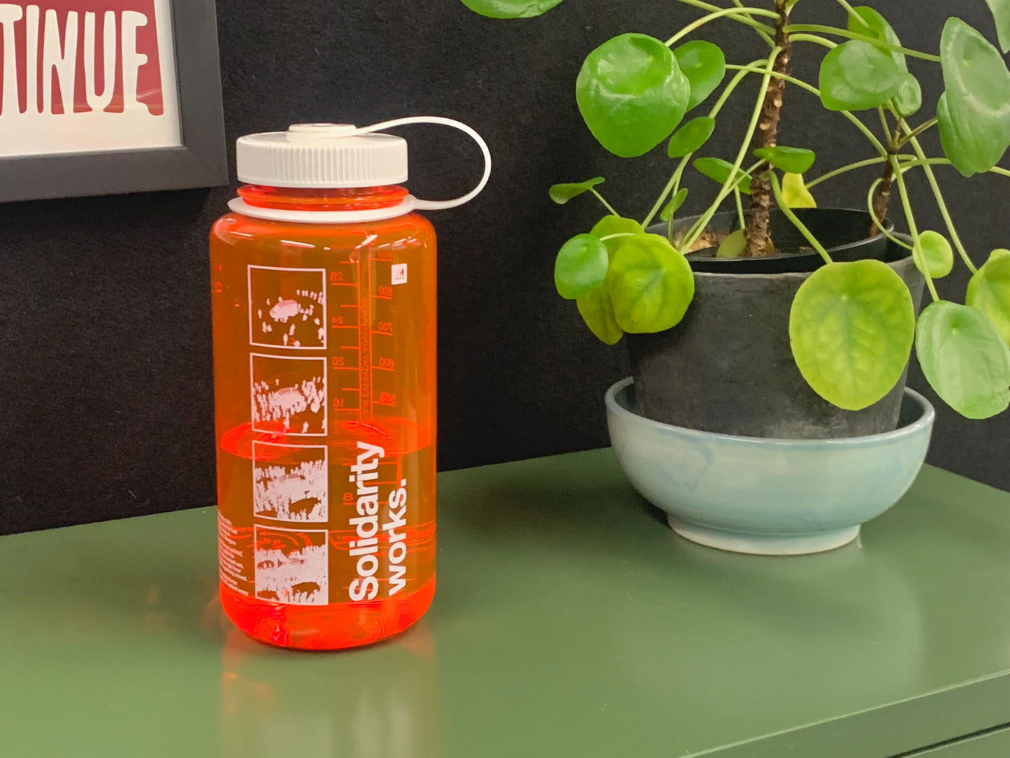 Solidarity Works 1L Nalgene® Bottle