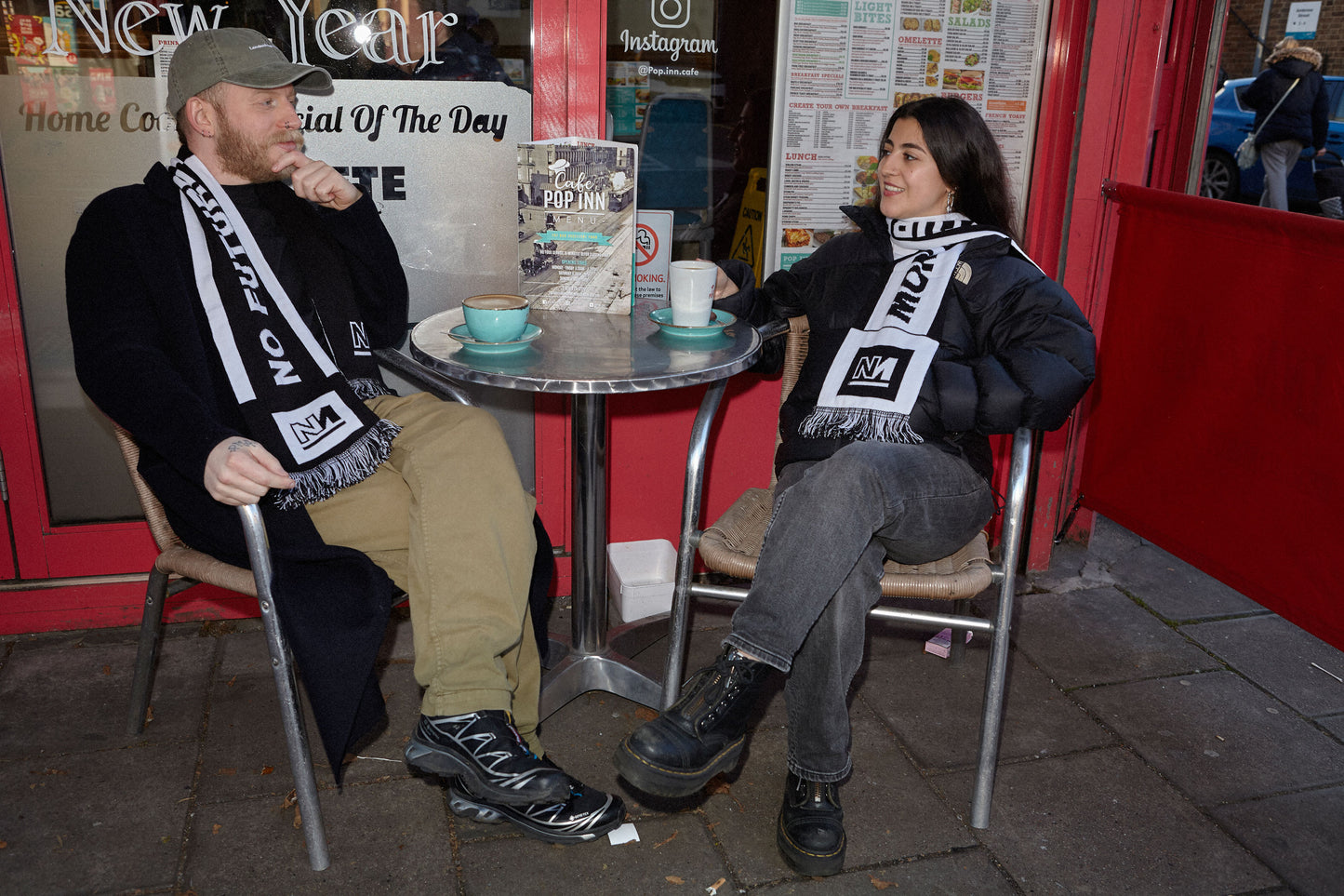 No Future Utopia Now Scarf