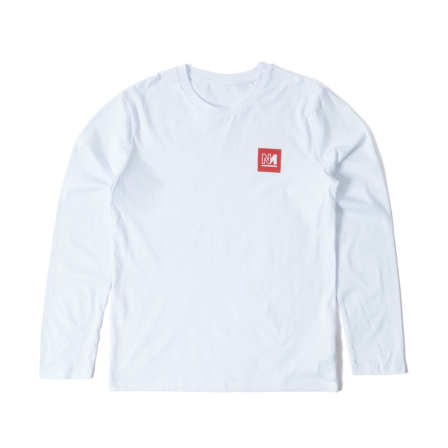 Box Logo Long Sleeve White