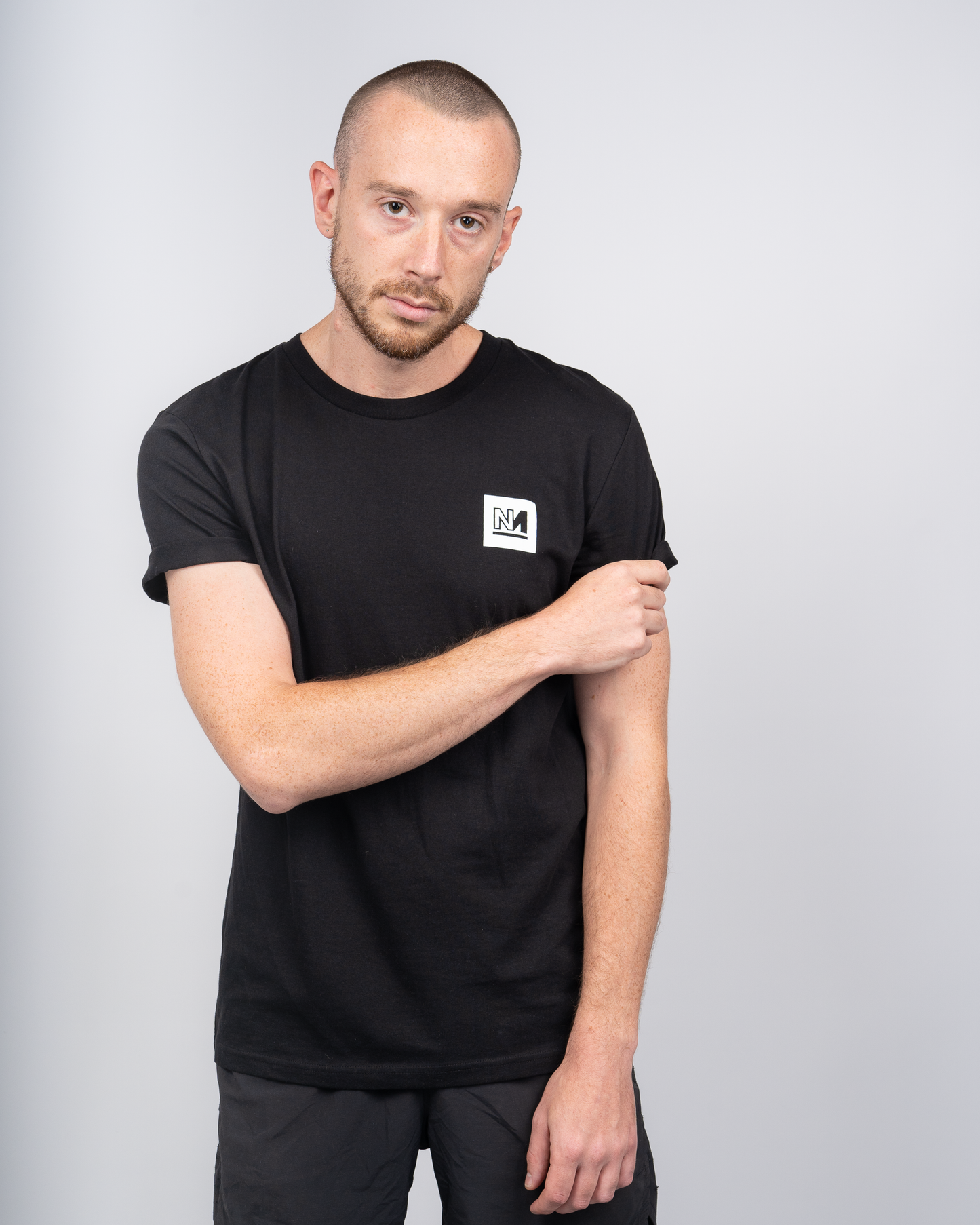 Box Logo Short Sleeve Black
