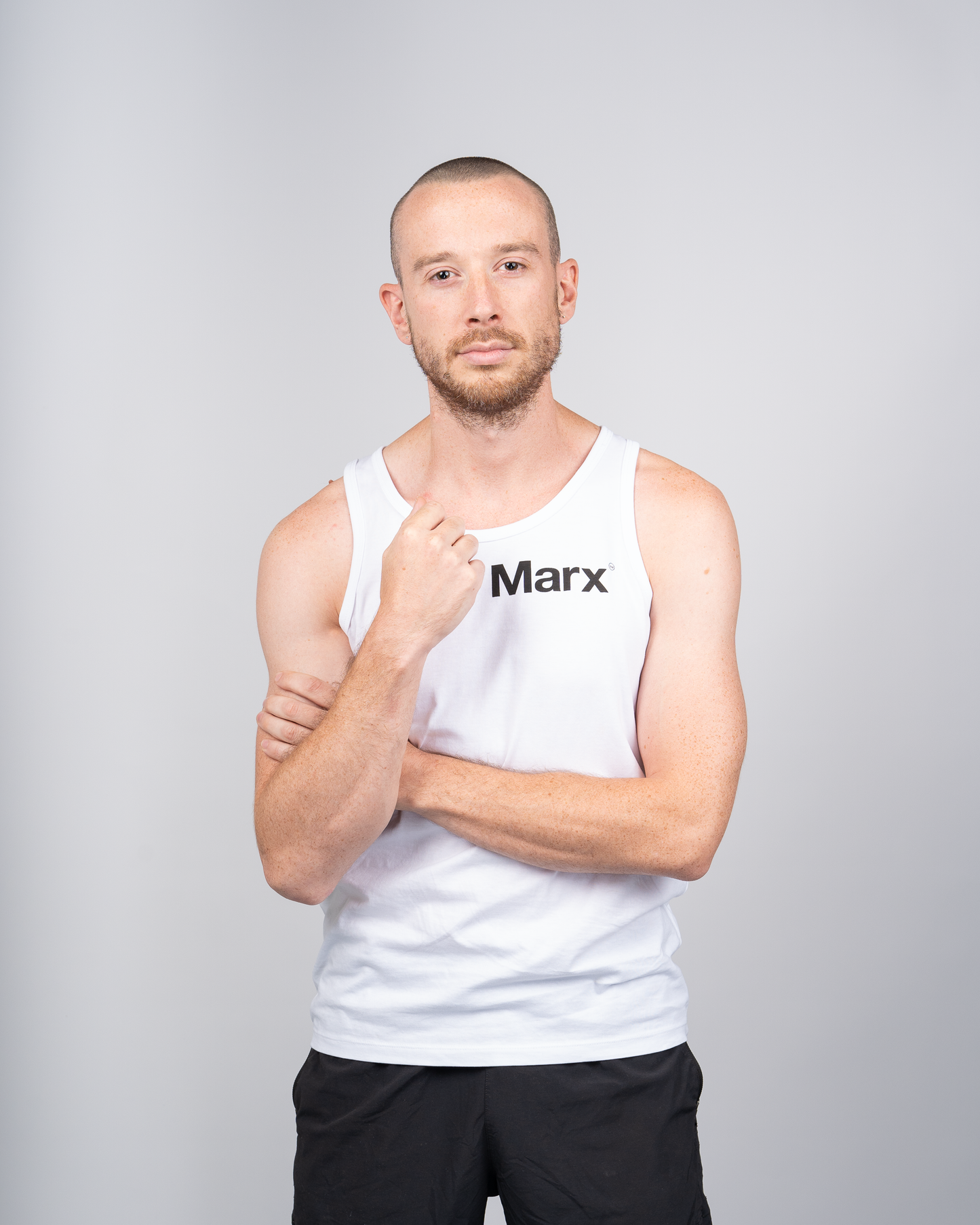 Marx Tank Top White