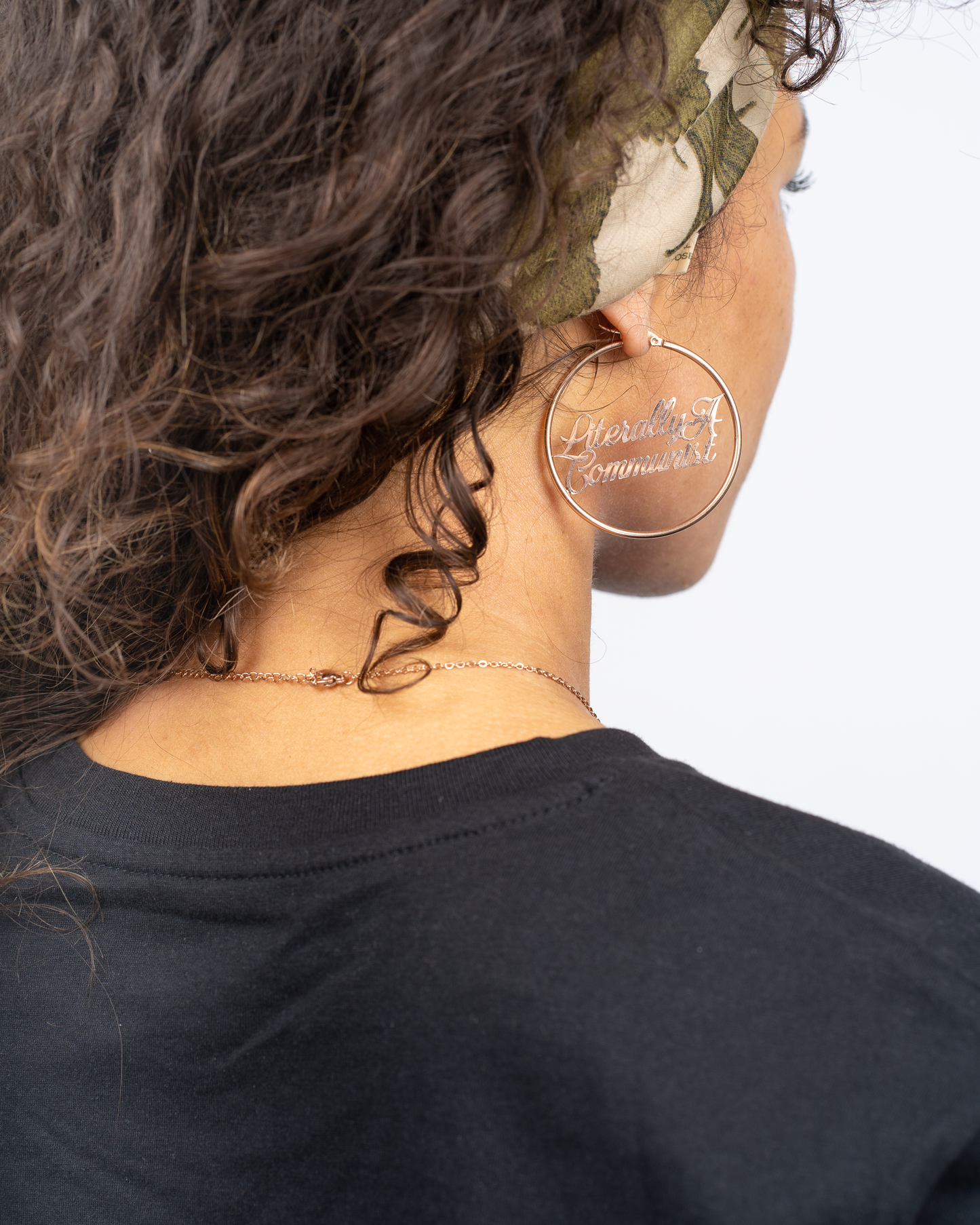 Literally A Communist Earrings