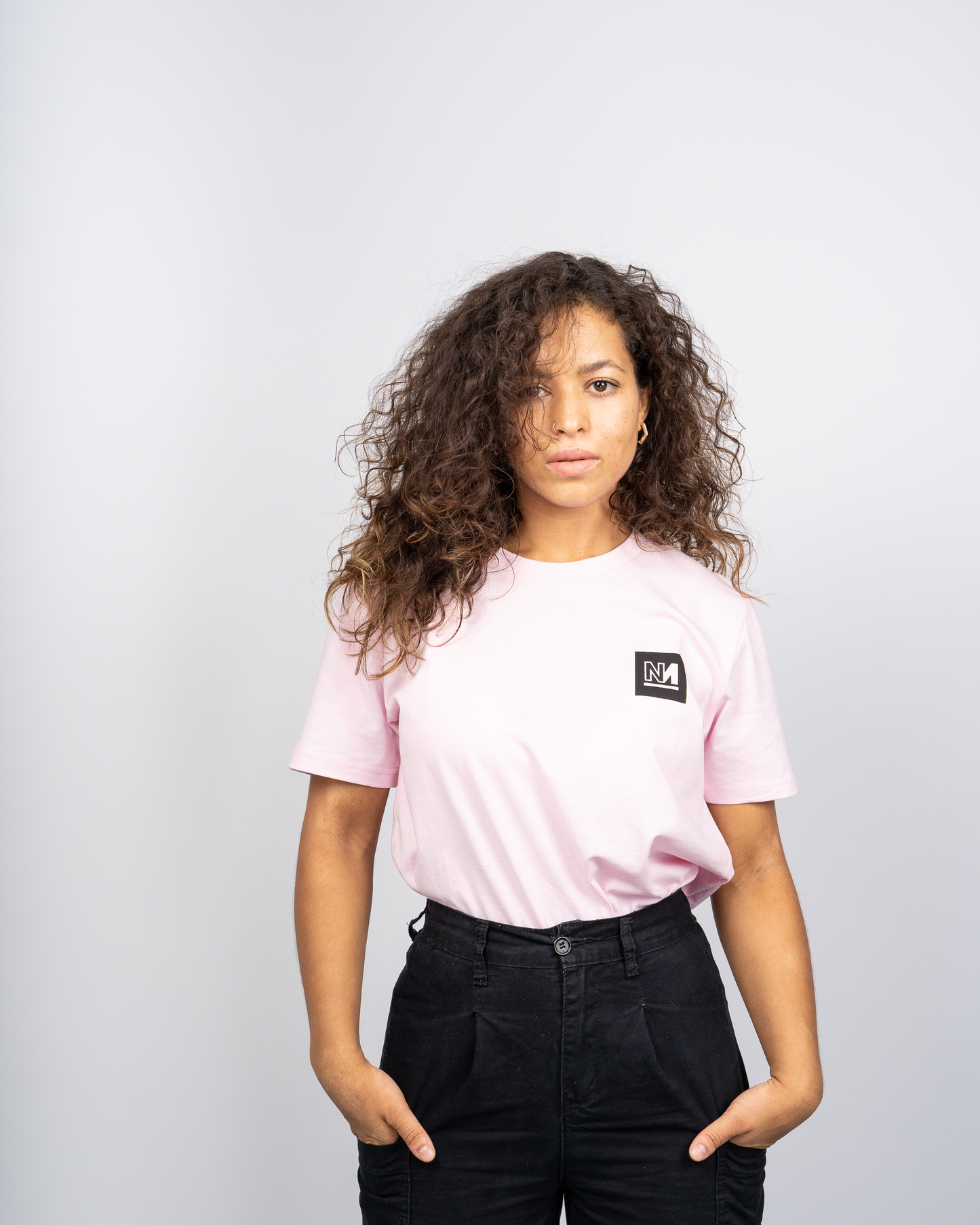 Box Logo Short Sleeve Pink