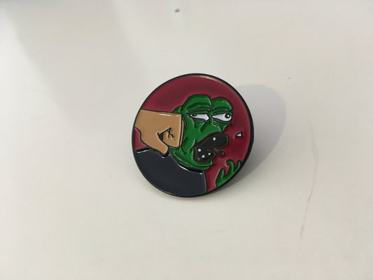 Punching Pepe Pin