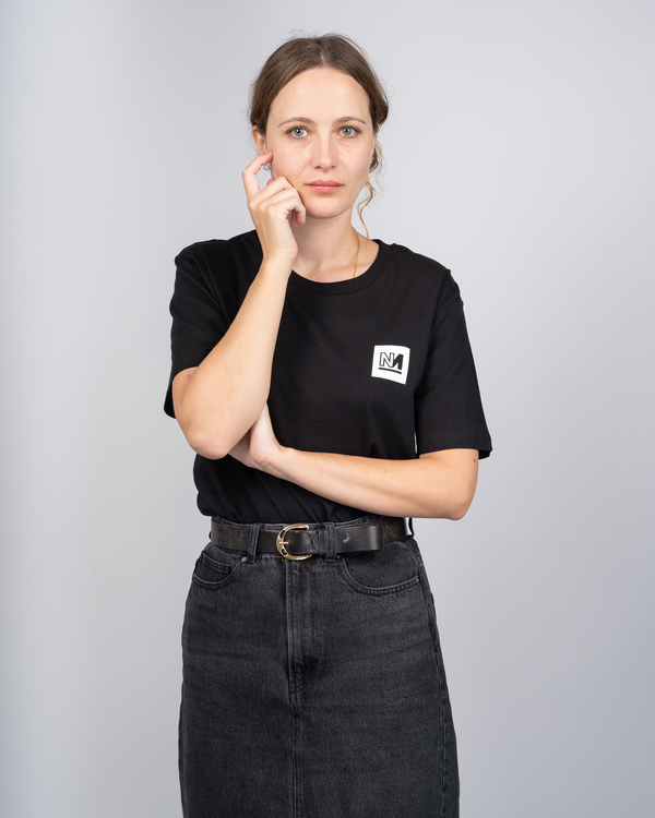 Box Logo Short Sleeve Black