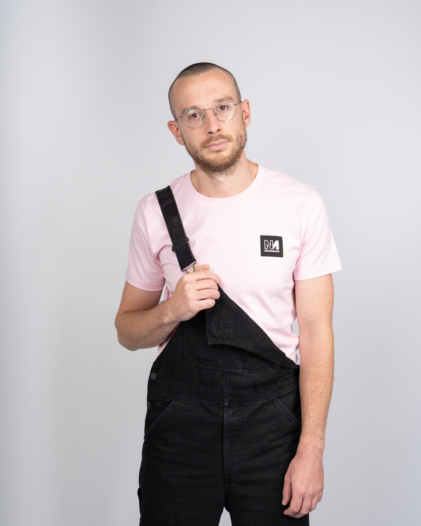 Box Logo Short Sleeve Pink