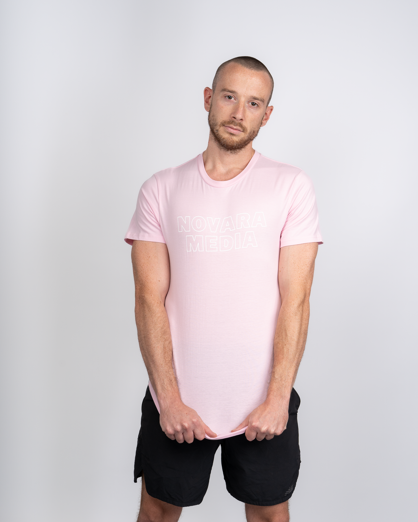 Novara Media Short Sleeve Pink